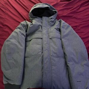 The North Face Charcoal Parka Jacket